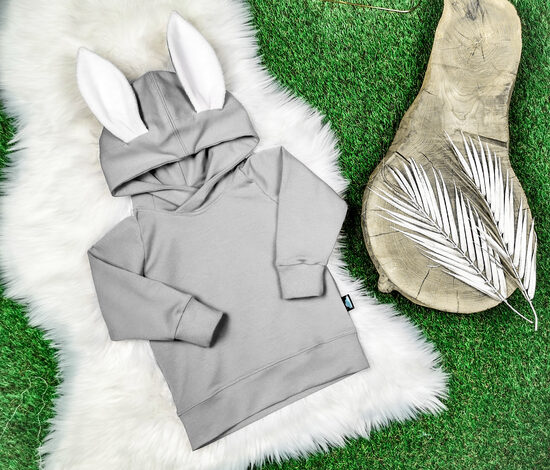 Džemperis "Zaķis"- Pelēks, 86/92